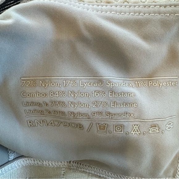 Outdoor Voices, Doing Things Sports Bra, Snow Leopard, Small - Picture 3 of 5